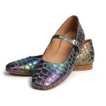 Baleriny Tęczowy Croco