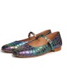 Baleriny Tęczowy Croco