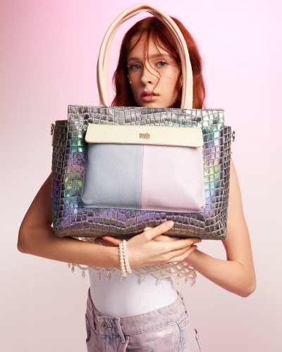 Torba Dreamer Tęczowy Croco