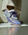 Sneakersy Damskie Slim Silver