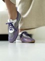 Sneakersy Damskie Slim Silver