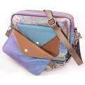 Torebka Double Bag - pastelowa jasna benzynka
