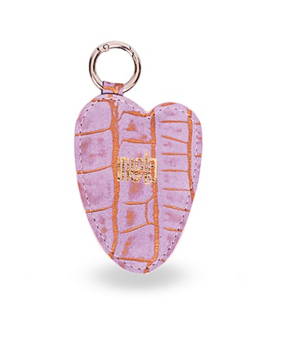 Brelok Serce Lovely Croco