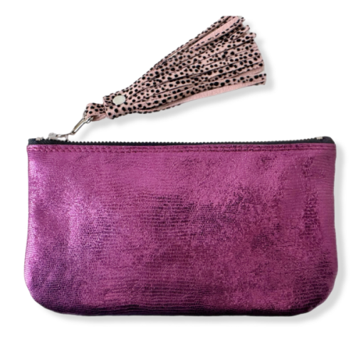 Kosmetyczka Fioletowy metalic