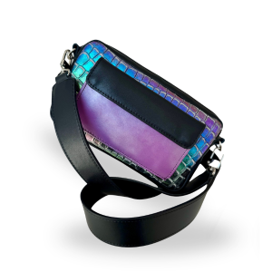 Torebka Card Bag Tęczowy Croco