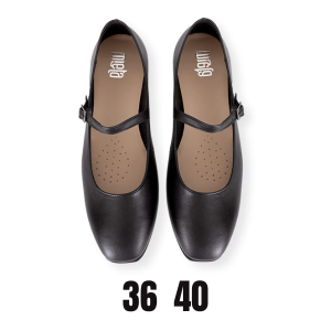 Baleriny Atena Nero