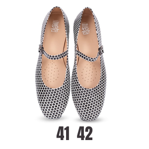 Baleriny Atena Black Dots