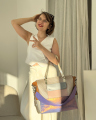 Torba De Luxe Złota Plecionka