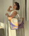 Torba De Luxe Złota Plecionka