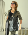 Torba Trapeze Bag Czarny Krokodyl