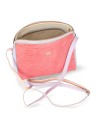 Torebka Triangle Croco Romantic