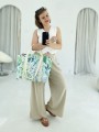 Torba płócienna Vegan De Luxe Leaves