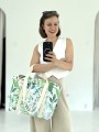 Torba płócienna Vegan De Luxe Leaves