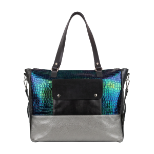 Torba De Luxe Benzynkowe Croco OUTLET